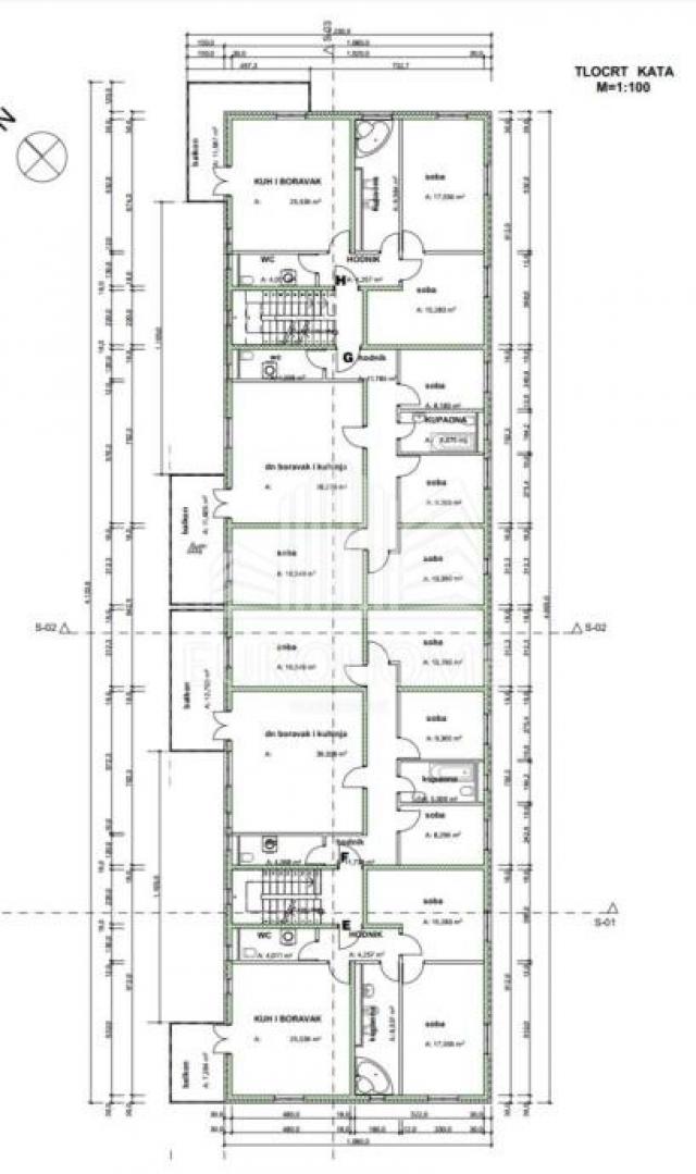 Wohnung Blato, Novi Zagreb - Zapad, 107,82m2