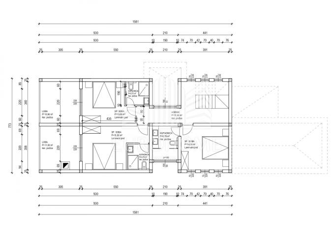 Haus Privlaka, 165m2