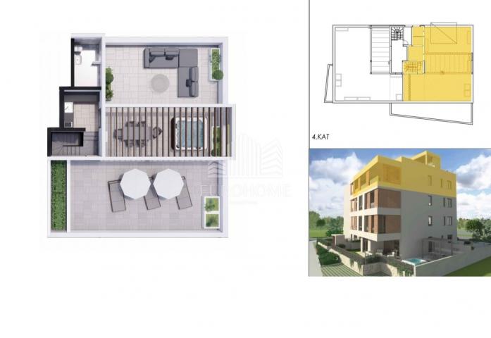 Flat Borik, Zadar, 185m2