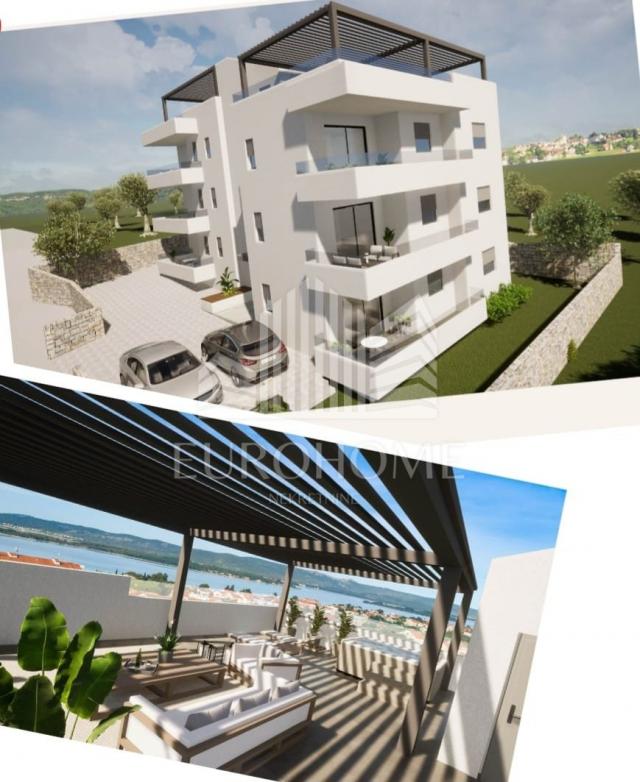 Sveti Filip i Jakov, 3S penthouse, 85m2, panoramski pogled