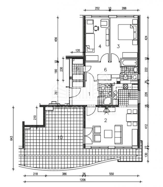 Wohnung Sesvetski Kraljevec, Sesvete, 86,13m2