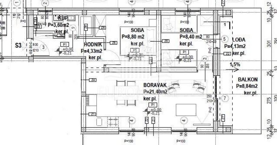 Povljana, novogradnja, 2S apartman+ vrt +parking 300 m od mora