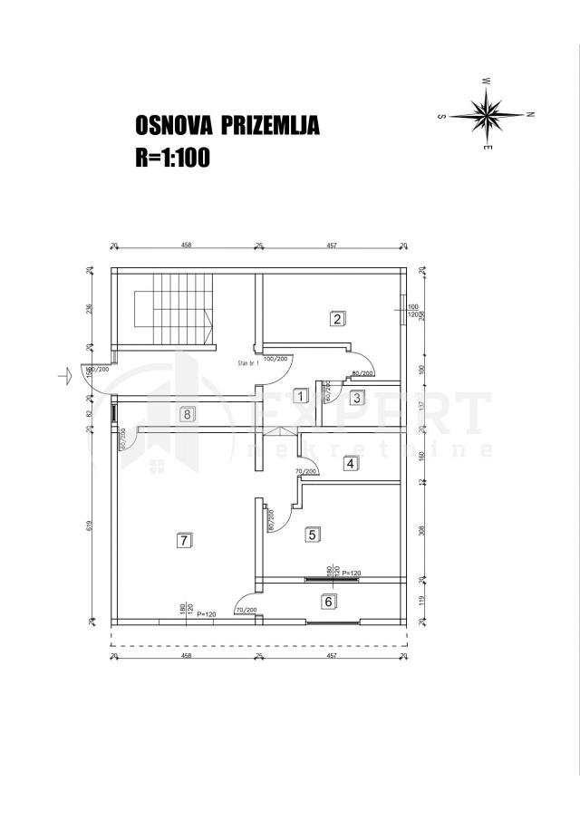 2. 5 stan u izgradnji sa visokokvalitetnim materijalima, Palilula