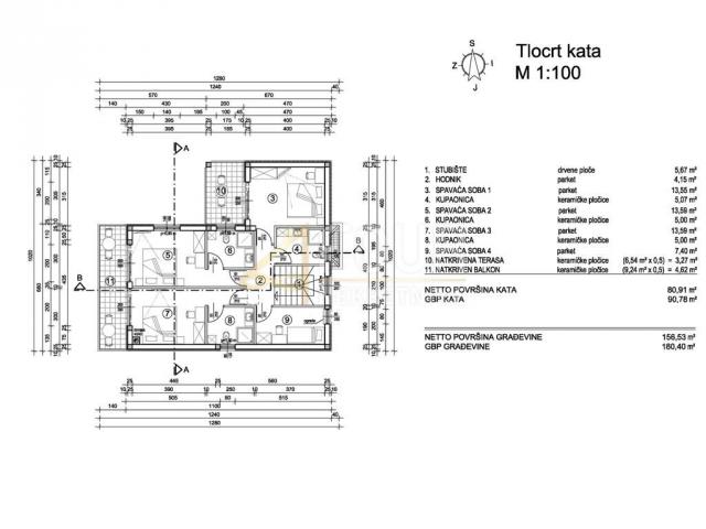 Haus Malinska, Malinska-Dubašnica, 156,53m2