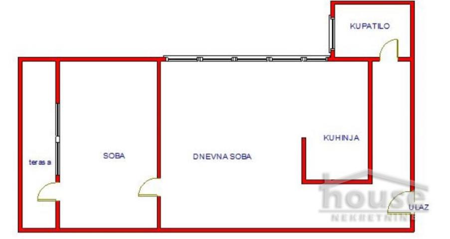 Stan NOVI SAD, LIMAN 1, kv: 43, € 123600, ID: 1059322