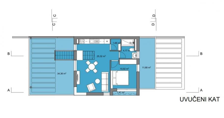 Sv. Duh, Zemljište s Glavnim projektom, 1340 m2, 6 stanova, 700 NKP