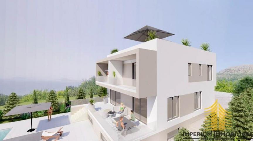 Villa s bazenom, 300m2, Podstrana