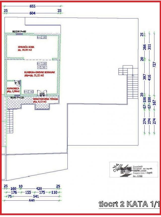 Kuća 180m2, Pag, 5 apartmana 