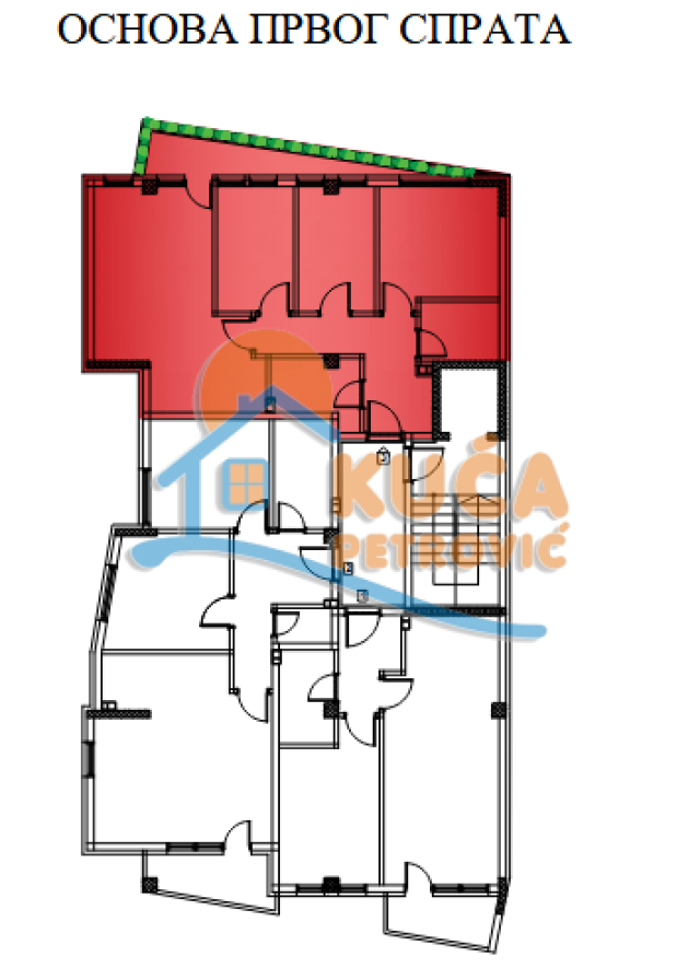 Novogradnja na Crvenom pevcu, 3. 5, 73 m2, povrat PDV-a