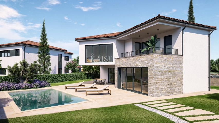 Istria - Poreč, modern villa with swimming pool and sauna