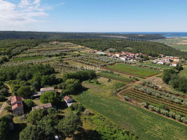 Istrien - Novigrad, wunderschöne authentische Steinvilla mit Meerblick