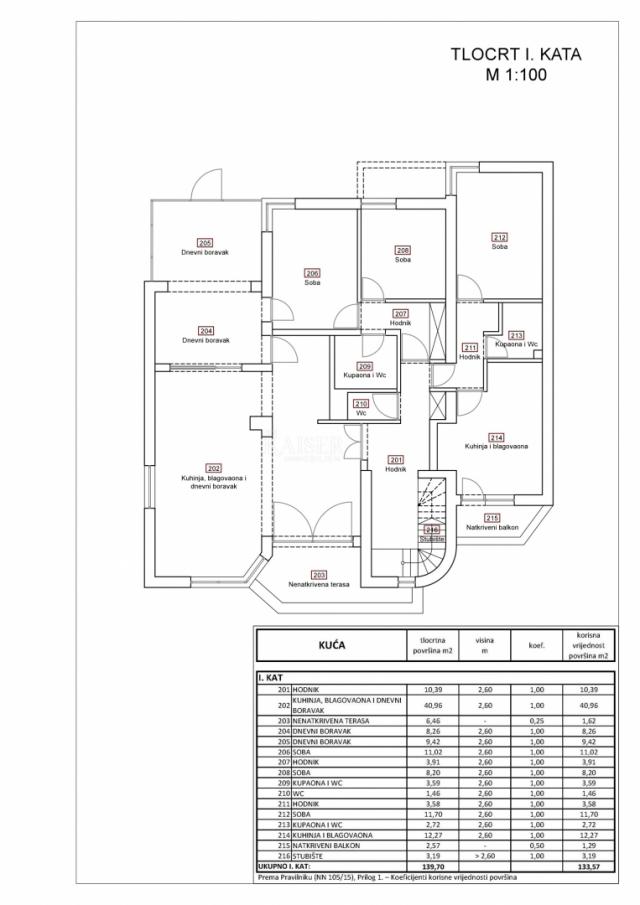 Novi Vinodolski, Klenovica - Villa zur Renovierung 322m2