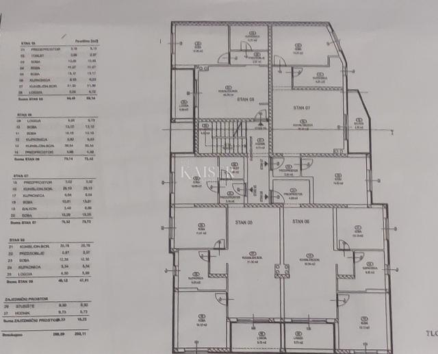 KASTAV, REŠETARI- 2S+DB novogradnja s pogledom na more