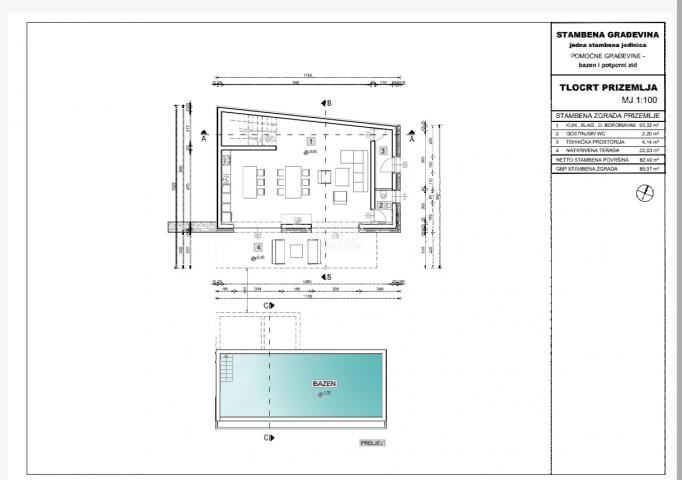 Bauland Motovun, 500m2