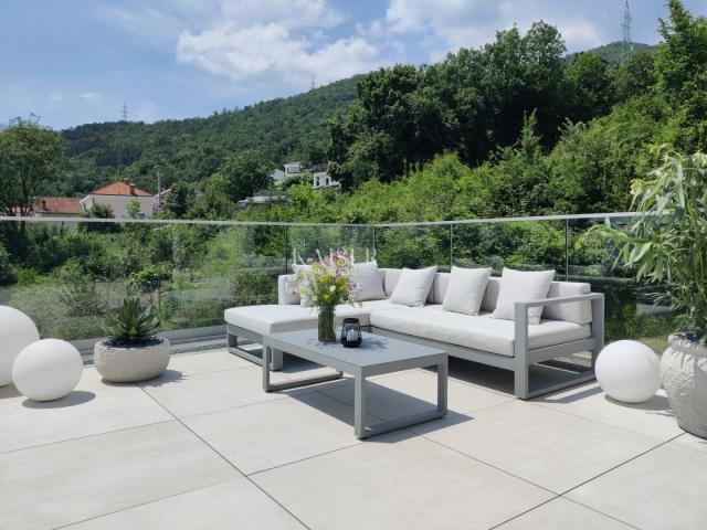 Opatija Riviera, einzigartige Villa mit spektakulärem Meerblick und city skyline Rijeku.