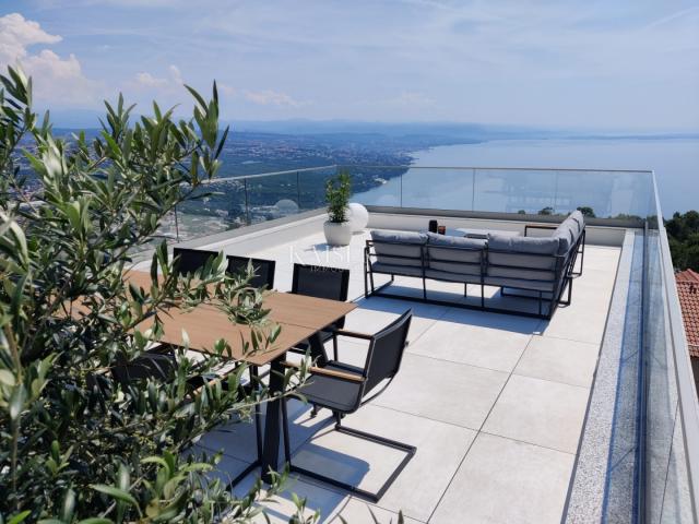 Opatija Riviera, einzigartige Villa mit spektakulärem Meerblick und city skyline Rijeku.