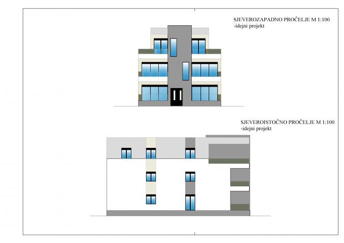 Apartmani u Privlaci u izgradnji - ODLIČNA LOKACIJA - POGLED NA MORE