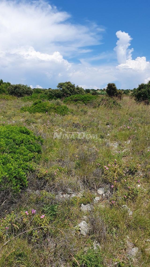 Poljoprivredno zemljište 7168 m2, pristup s asfalta. Pogled na more. 