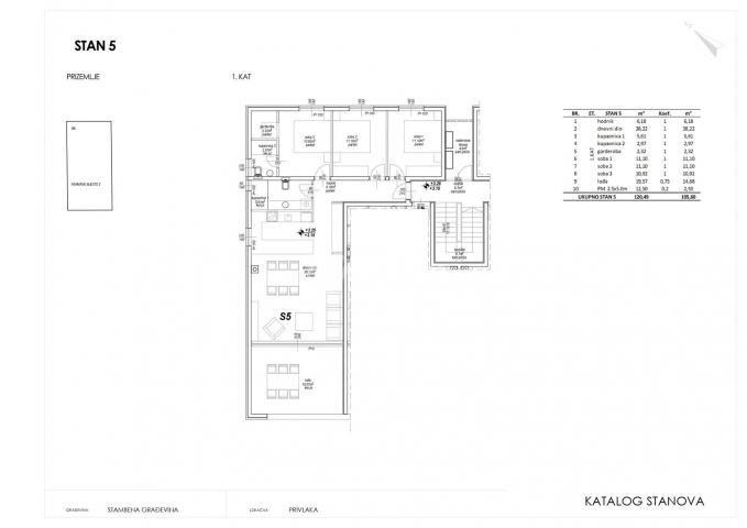 LUKSUZNA APARTMANSKA ZGRADA - DRUGI RED OD MORA - POGLED NA MORE