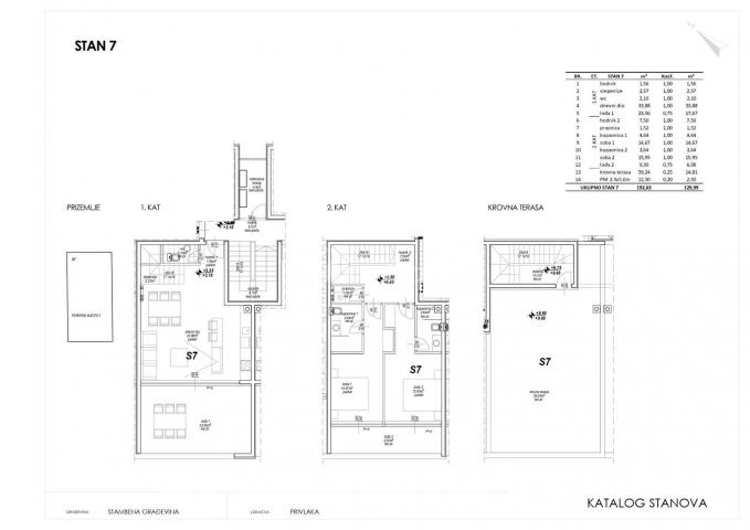 LUKSUZNA APARTMANSKA ZGRADA - DRUGI RED OD MORA - POGLED NA MORE