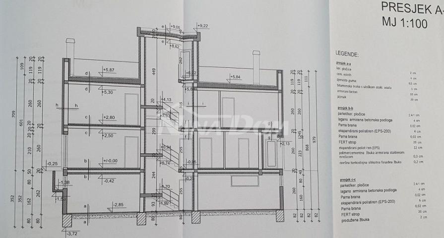 Zemljište južna strana Vira 570 m2, s građevinskom dozvolom. 