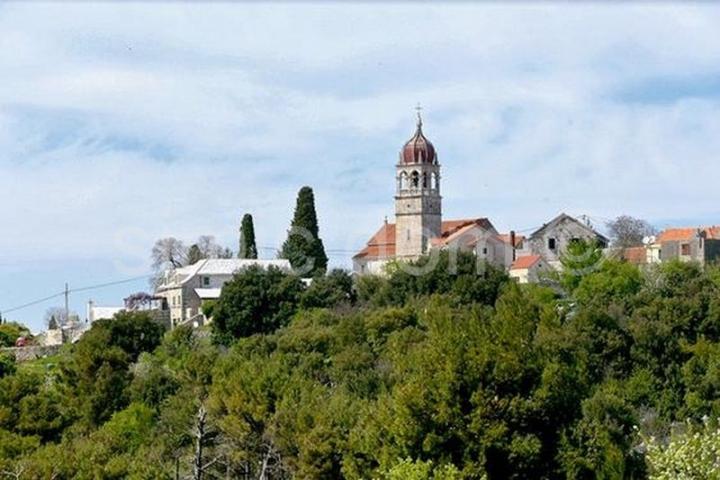 Poljoprivredno zemljište sa nasadima maslina i badema, otok Brač