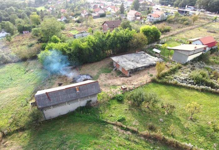 Baćevac, započeta gradnja, 12. 25 а kod magistrale .. 