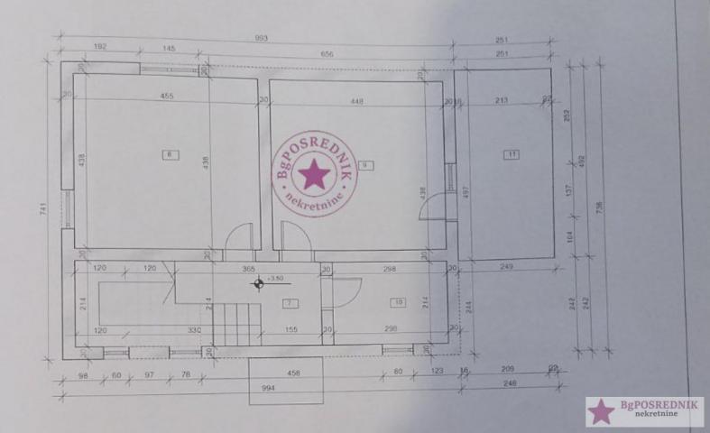 Čukarica, Ostružnica, Vuka Karadžića, 310m2