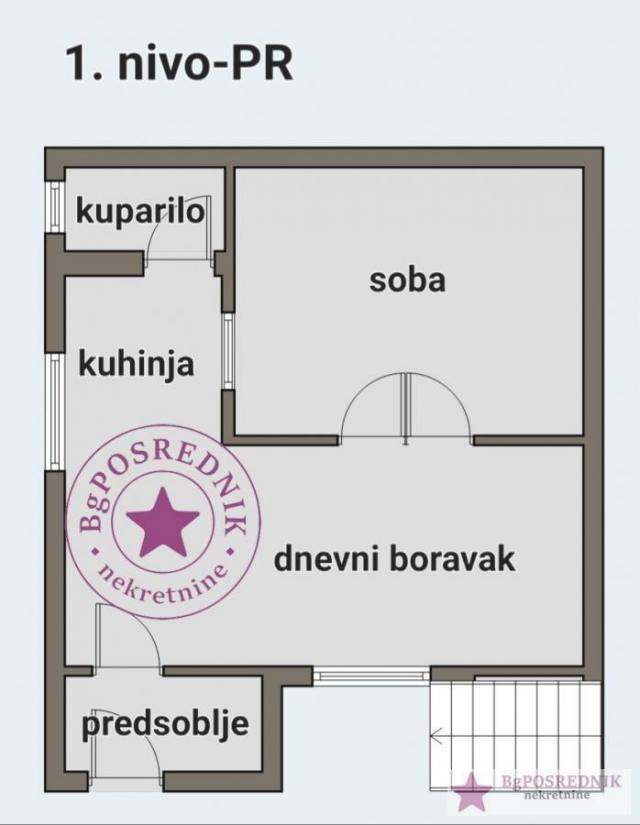 Voždovac, Hotel Srbija, Moravička, 24 + 47m2