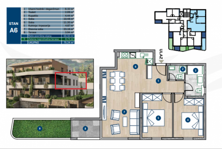 Apartment for sale-Kotor