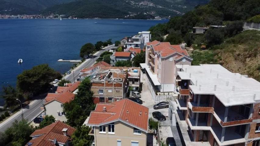 Two one bedroom apartments with sea view in Tivat (under construction)