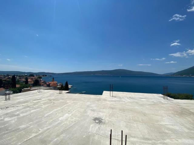 Two one bedroom apartments with sea view in Tivat (under construction)