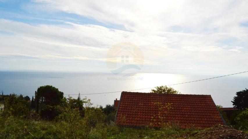 Urbanized plot with sea view in Rezevici, near Budva urbanizovan plac