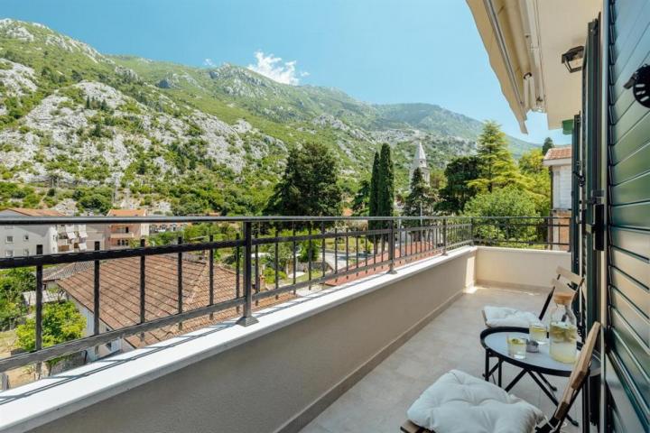 Stylish modern one-bedroom apartment for rent in Kotor, 50m2