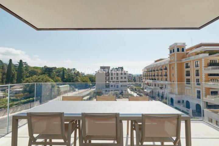 Brand new luxury two bedroom apartment with direct sea view in Porto Montenegro