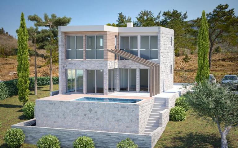 Luxury villas under construction in Tivat are for sale