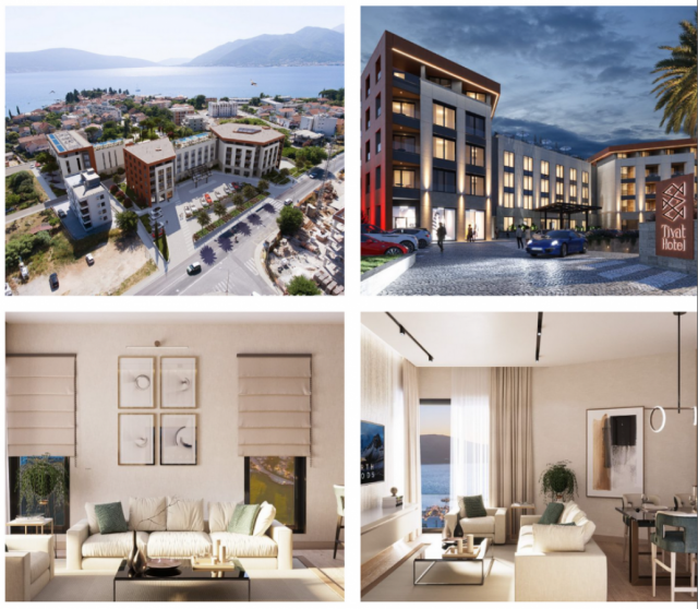 Luxury 1-bedroom apartment in Tivat for sale