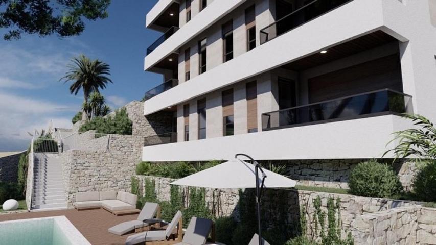 Luxury penthouse with a panoramic view of the sea in Budva is for sale