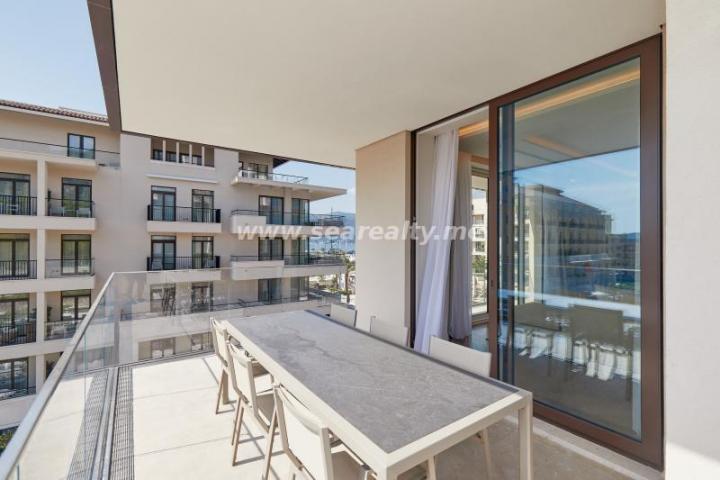 Brand new luxury two bedroom apartment with direct sea view in Porto Montenegro