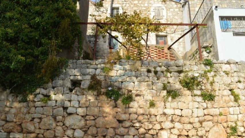 Ruin and plot with sea view in Reževići, Budva - Montenegro. 