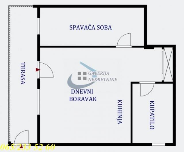 Voždovac, Voždovačka crkva - Jove Ilića 32m2