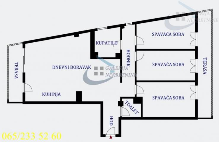 Rakovica, Vidikovac - Kneza Višeslava 125m2