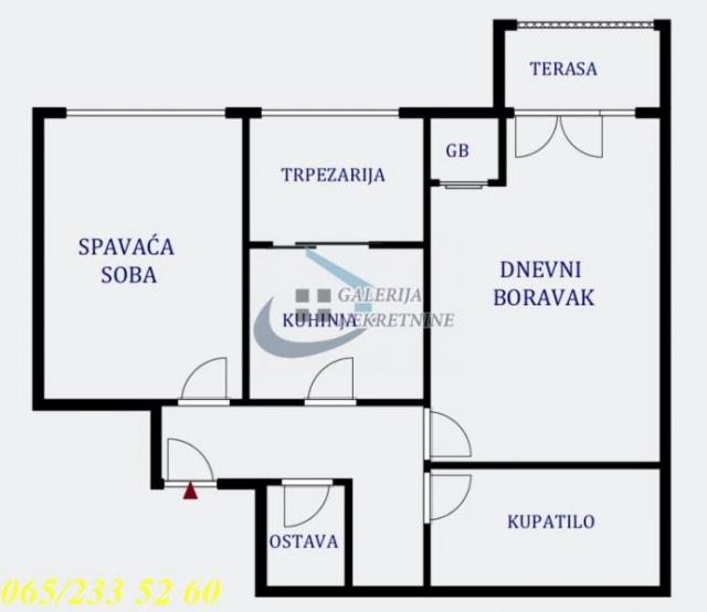 Palilula, Hala Pionir - Bulevar despota Stefana 70m2