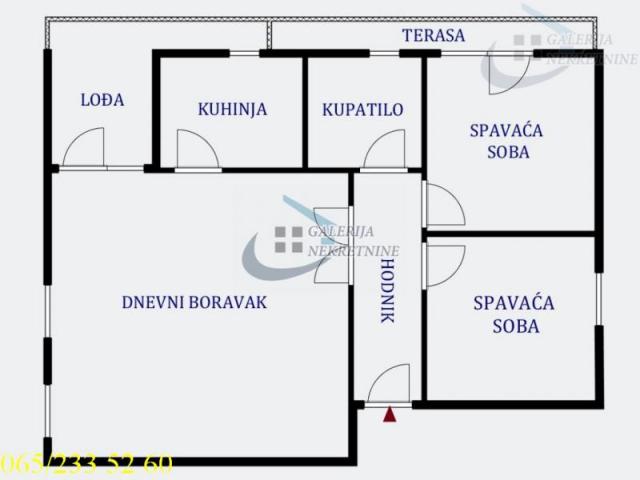 Zvezdara, Cvetkova pijaca - Čardaklijina 78m2