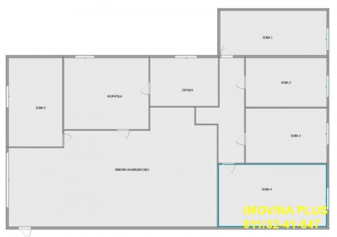 Ekonomski fakultet - Karađorđeva, 100m2