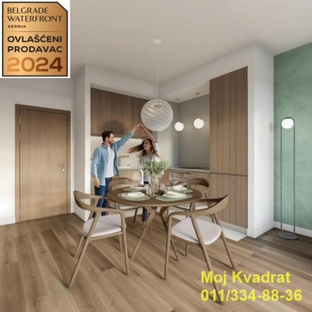 Savski venac, Beograd na vodi - BW King's Park Residence, 153m2 - PENTHAUS - BEZ PROVIZIJE ZA KUPCE!