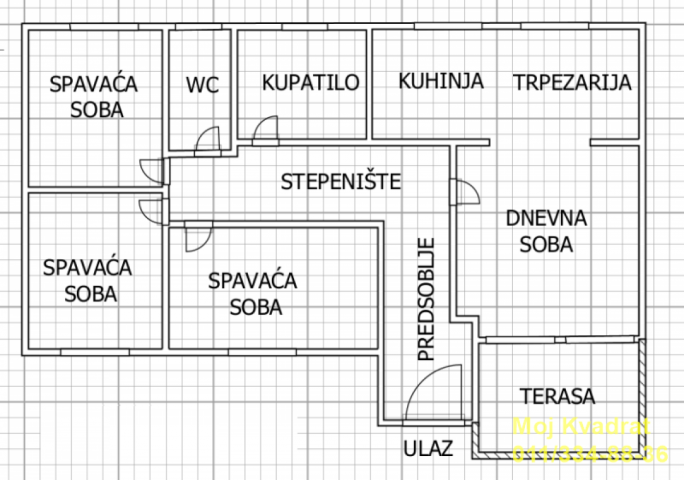 Mladenovac, Rajkovac - Nemanjina, 240m2