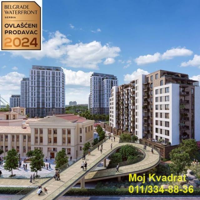 Savski venac, Beograd na vodi - BW Vizia, 69m2 - VIZIJA ISPUNJENOG ŽIVOTA - BEZ PROVIZIJE ZA KUPCE!