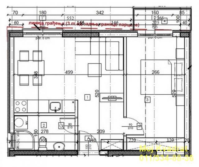 Zvezdara, Učiteljsko naselje - Učiteljska, 46m2