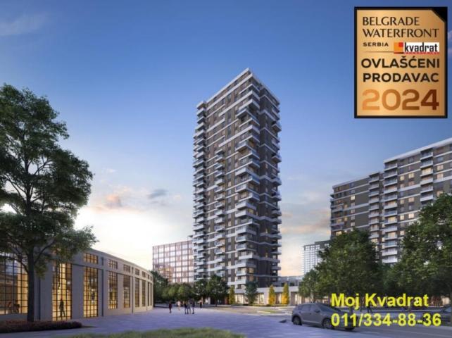 Savski venac, Beograd na vodi - BW Rima, 104m2 - BEZ PROVIZIJE ZA KUPCE!